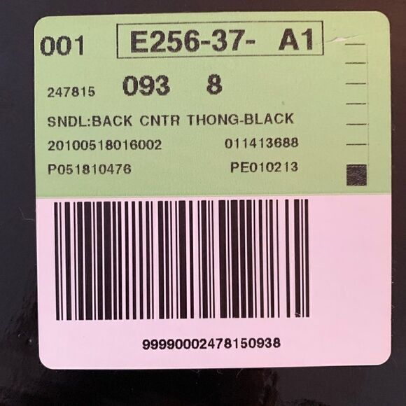 Colin Stuart | Patent Leather T - Strap Sandals - Picture 7 of 7